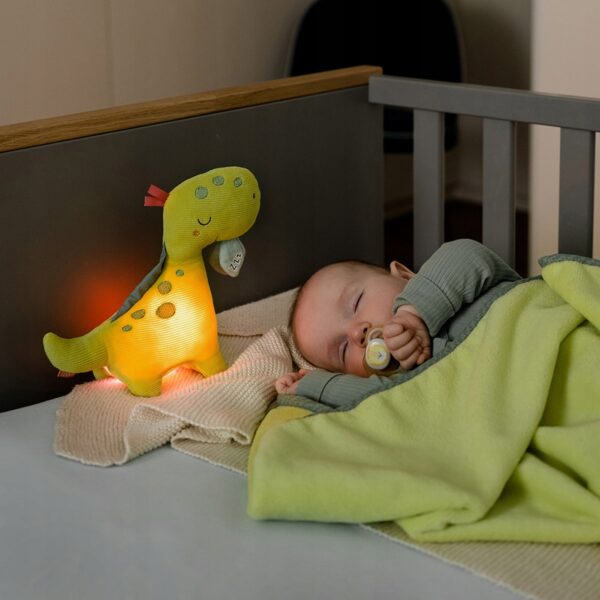 Fehn Corduroy Cuddly з Dino 20 x 23 CM Night Lamp - малюнок 5