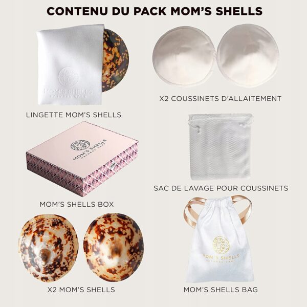 Mom&#39;s shells shells with pearl mass size S - Picture 2
